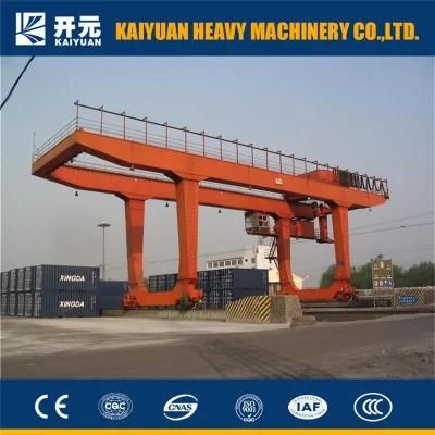 High Quality Rotary Mobile Container Gantry Crane with SGS
