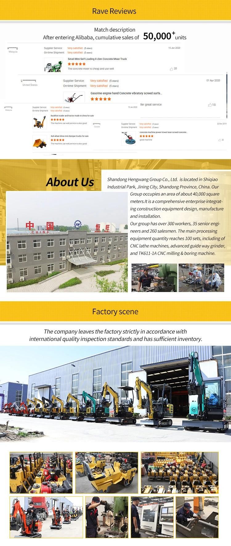 China Spider Crane Stable Working Condition