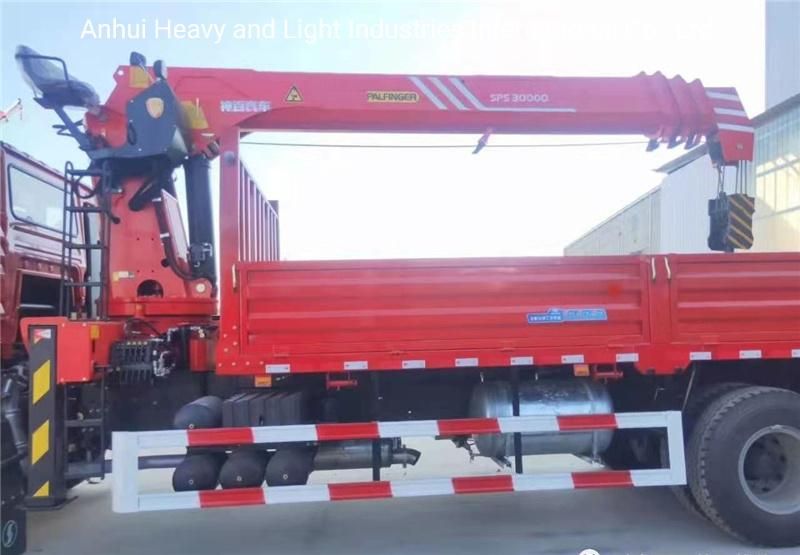 Stiff Boom Crane Sps30000 Model 12ton Hydraulic Telescopic Mobile Truck Mounted Truck Crane Jib Crane From Palfinger Crane Factory Exported to Overseas