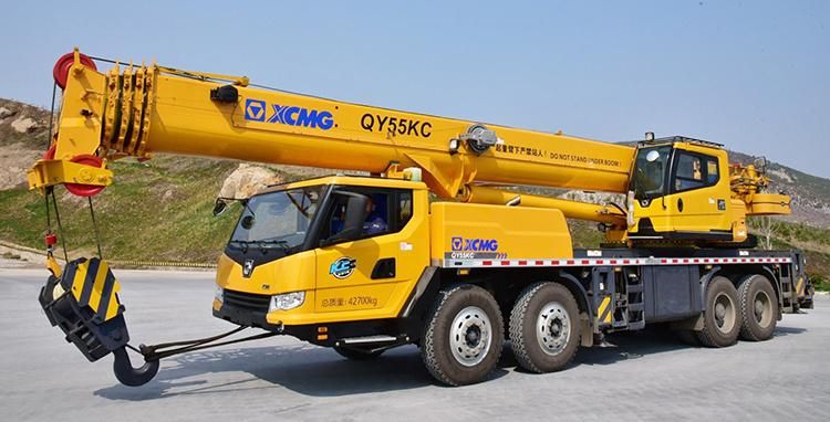 XCMG Official 55 Ton Hydraulic Mobile Truck Crane Qy55kc