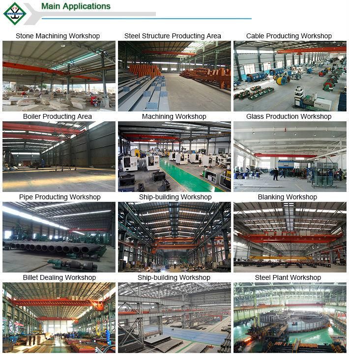 China Top Brand Double Girder Overhead Crane