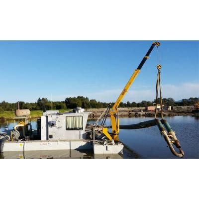 Cargo Hydraulic Small Ship Deck Crane Supplier