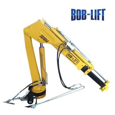 Factory Knuckle Boom 0.8ton Cargo Pickup Small Truck Crane