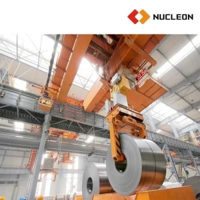 CE Certified Nucleon Cabin Control Double Girder Bridge Eot Crane for Steel Rolling Mill