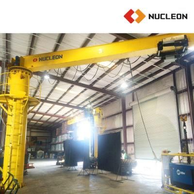 3 Ton Workstation Machining Area Heavy Duty Large Span Jib Lift Crane