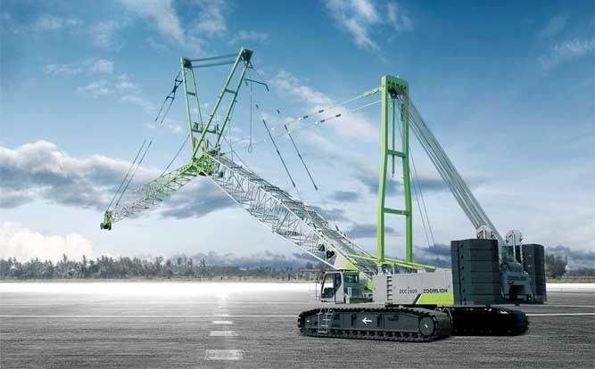 Zoomlion 130 Ton Hydraulic Telescopic Boom Crawler Crane (Zcc1300)