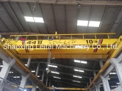 China Hot Sale 10ton Double Girder Overhead Crane Price Manufacturing Company