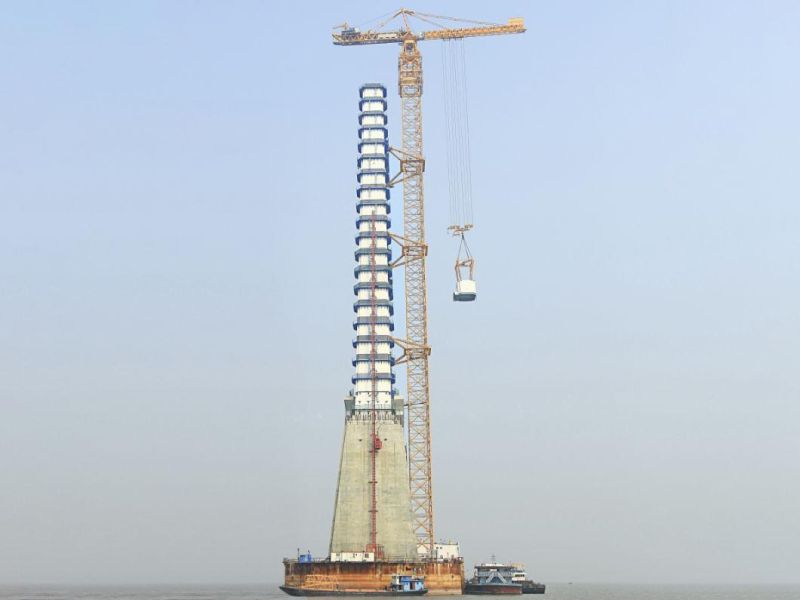 Zoomlion Brand 8t Mobile Tower Crane with Cabin