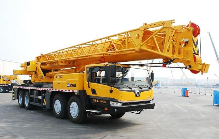 XCMG Official 70 Ton Construction Machinery Crane Truck Qy70K-I China Crane Machine with Spare Parts Price for Sale