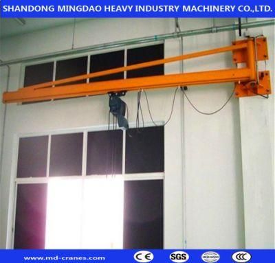 From 0.25 to 10 T Jib Crane Light Type Workshop Use Lifting Equipment Portable Jib Crane Price for Sales
