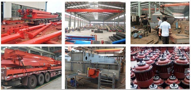 China Factory 10t 15t 16t 20t Single Girder Workshop Overhead Bridge Crane