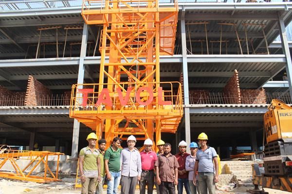 China Tavol Brand 3t Tower Crane, Construction Equipment