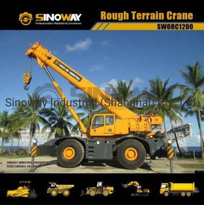 Good Quality 120ton Mobile Rough Terrain Crane for Oil Fields