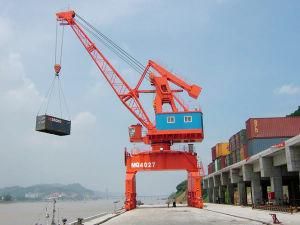 20 Ton 25m Mobile Harbour Pedestal Crane