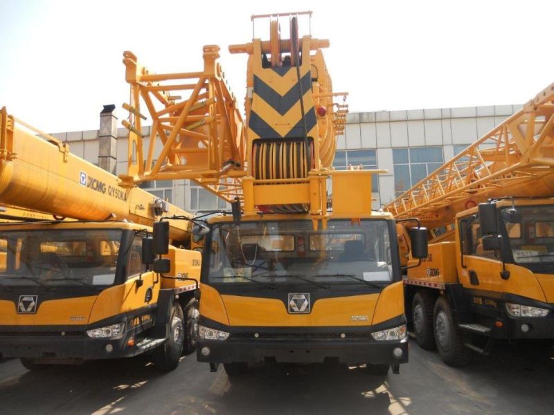 China EXW Price Xuzhou Official Xuzhou Latest 50ton Truck Crane Qy50ka