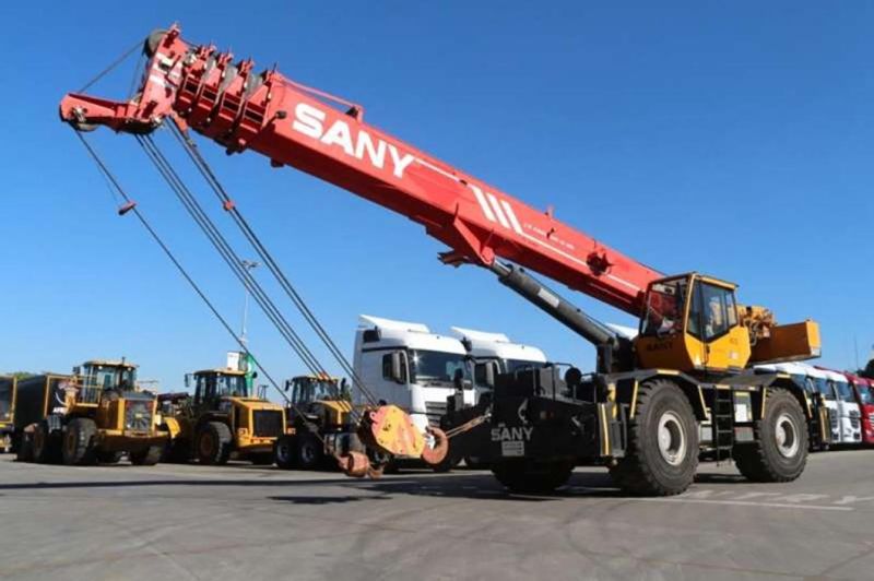 90t Rough Terrain Crane Src900c Cranes Factory Price