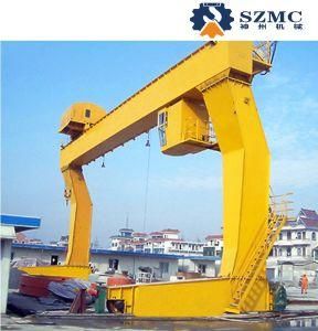50t High-Quality Rail Mounted Mhl Gantry Cranes with Electric Hois