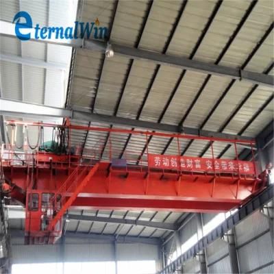 Factory Use High Reliability and Low Noise New Type Electric Hoist Double Girder Bridge Crane 32 Ton