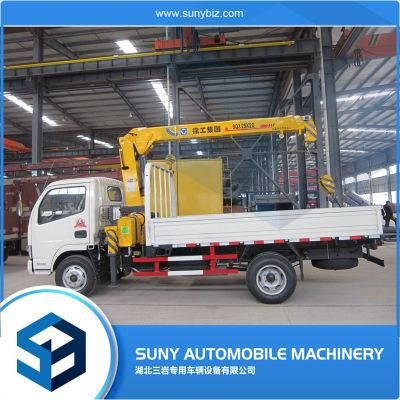 Dongfeng EQ5141g 4X2 Crane Truck 8t Truck with Crane