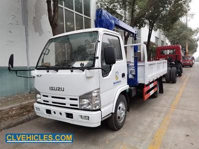 Hydraulic 5 Tons Telescopic Boom Truck Mounted Crane