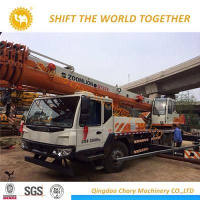 China Famous Brand Zoomlion 25t Truck Crane Truck Mounted Crane