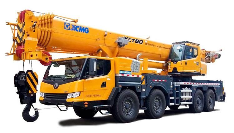 XCMG Xct80 Construction Hydraulic Crane 80 Ton Mobile Truck Crane for Sale