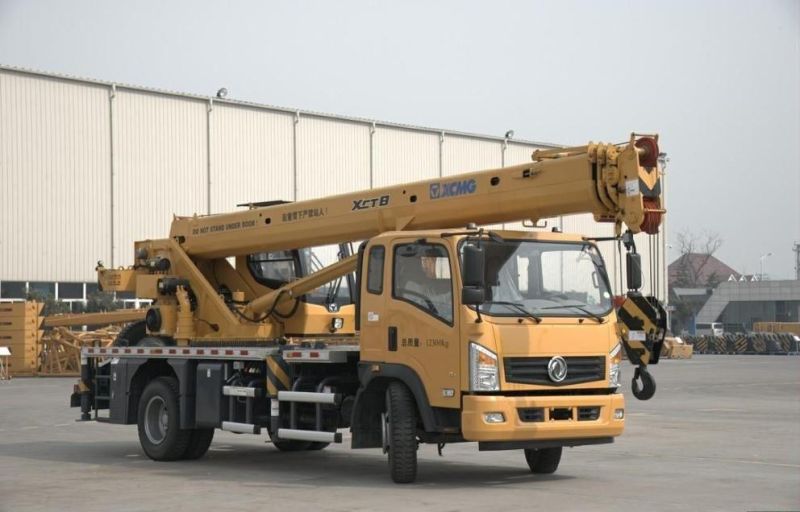 8 Tons Small Telescopic Boom Xct8l4 Mobile Crane