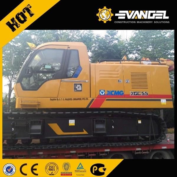 New High Quality 50 Ton Crawler Crane Xgc55 for Sale