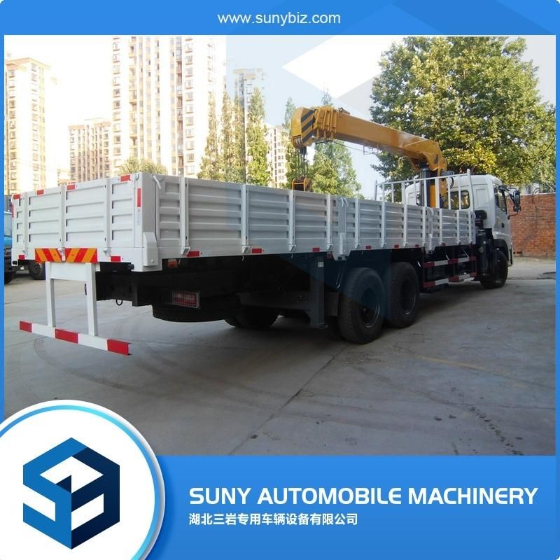 12t Lift Crane Supplier Straight Boom Truck Mounted Crane