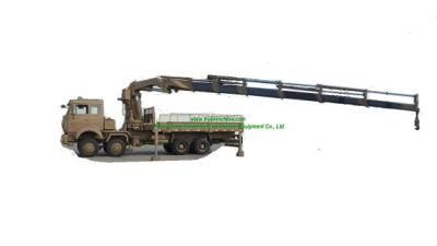 8X8 Beiben (North. Benz) Offroad Trucks Mounted Knuckle Crane Hydraulic Loading 30t, 45t, LHD. Rhd Optional Flat Deck