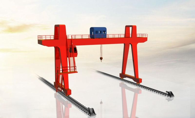 Container Yard Rail Mounted Mobile Gantry Crane Crane