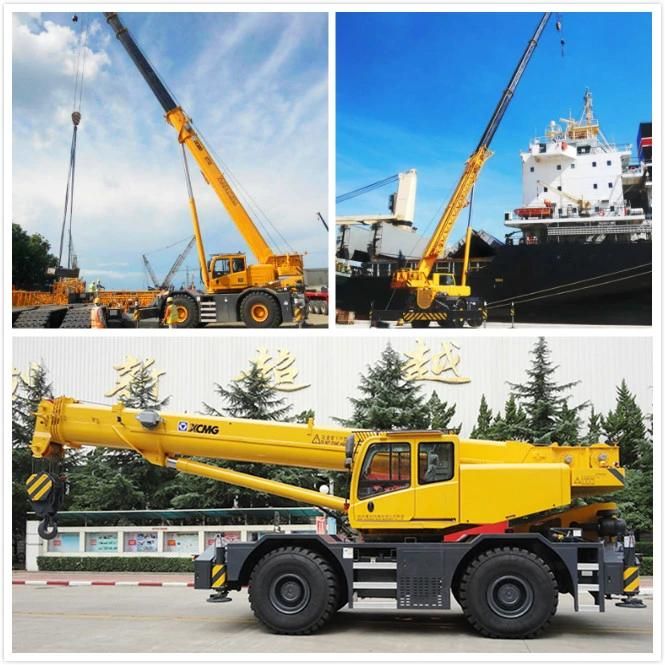 Rt50 China Top Brand Lifting Equipment Mobile Crane Rough Terrain Cranes