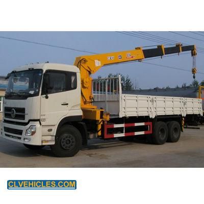 Dongfeng Kinland 14 Ton Crane Mounted Truck 4X2 Lorry Crane