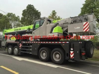 Zoomlion 80 Ton Mobile Truck Crane with Right Hand Drive Truck Crane with Best Lifting Crane Peformance