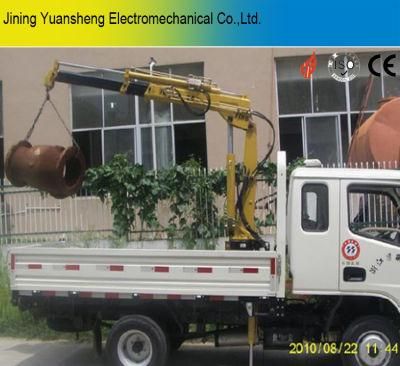 China Manufacturer 3.2 Ton Hydraulic Truck Mounted Crane for Sale in Japan