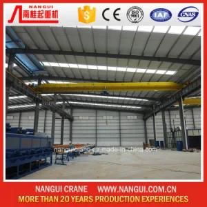 Steel Factory Single Girder Electric Hoist Overhead Crane 5 Ton