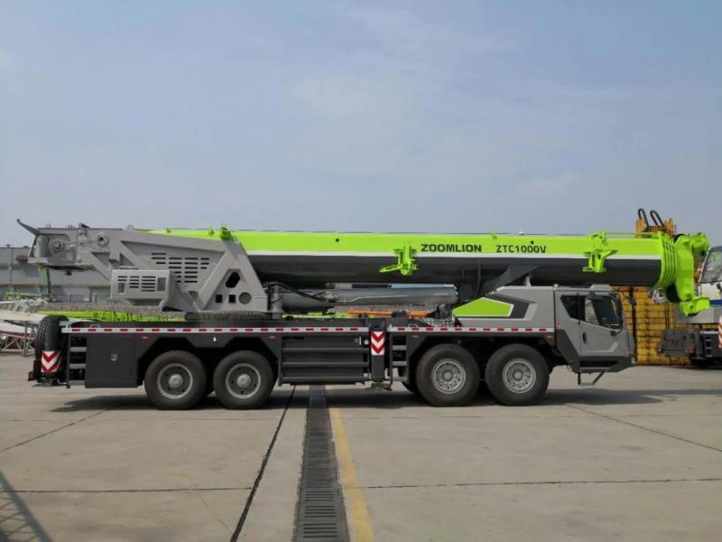 Zoomlion 100 Tons Hydraulic Mobile Crane Truck Crane Ztc1000