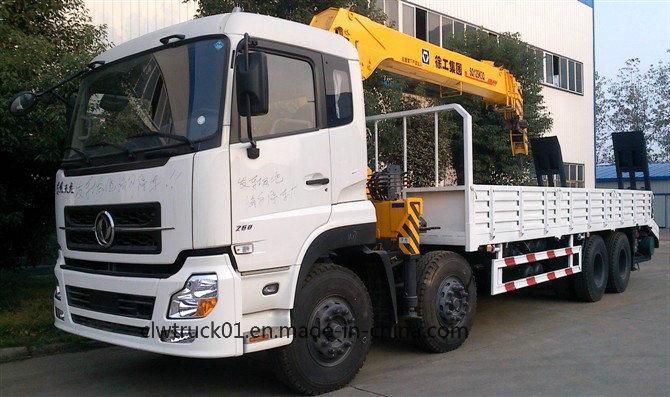 New Design 16tons Dong Feng Tianlong Truck Mounted Crane