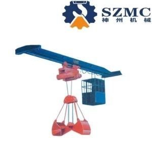 Ldz Model 8 Ton 10 Ton Single Girder Overhead Workshop Crane with Grab Bucket