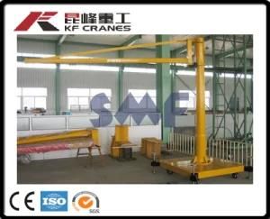 High-Tension Jib Crane Used in Construction Site