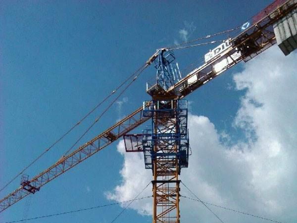 High Quality Quick Erected Track Price 6t Tower Crane T6013A-6