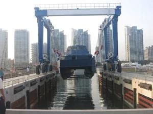 400 Ton Rubber Tyre Ship Boat Lifting Cranes for Sale