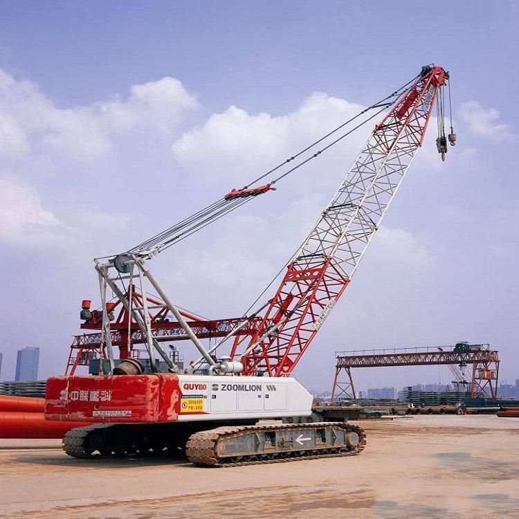 High Quality Zoomlion 55t Crawler Crane Zcc550h-1 with Best Price