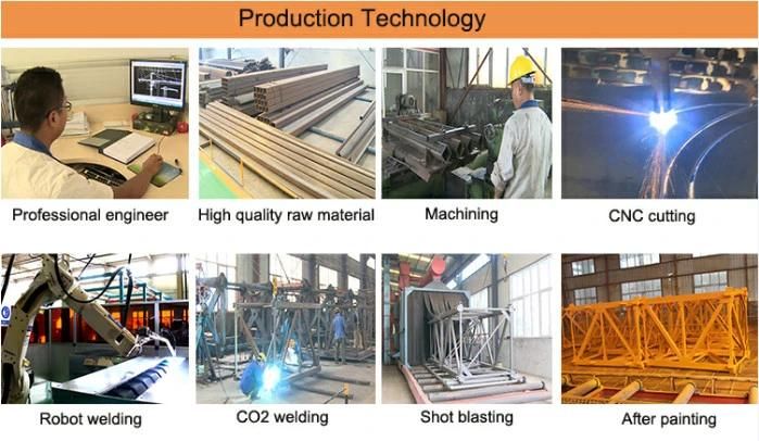Qtz40-4808 4ton Cheapest Price for Self-Erecting Tower Crane