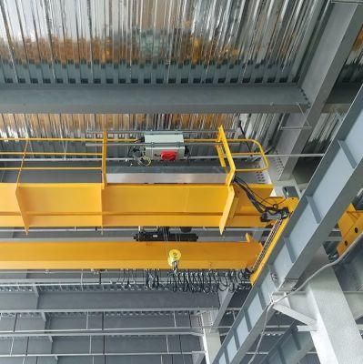 Factory Price Dual Beam Electric Overhead Bridge Cranes 16 Ton