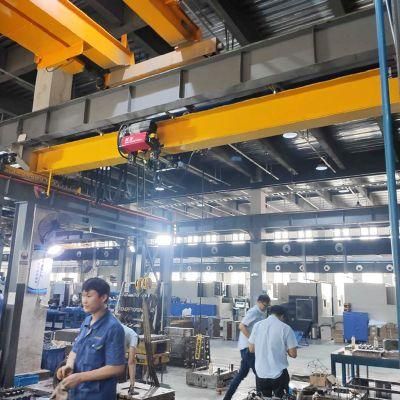 Euro Type Electric Wireless Remote Control Hoist 5 Ton Bridge Crane