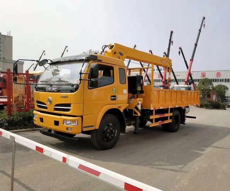 China Construction Machine 2ton 3ton 3.2ton Hydraulic Engine Crawler Crane Tower Mobile Truck Crane Telescopic Boom Crane Mounted with Truck