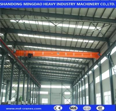 Euro Design Single Girder Overhead Crane 3 Ton 5 Ton 10 Ton for Steel Structure Workshop