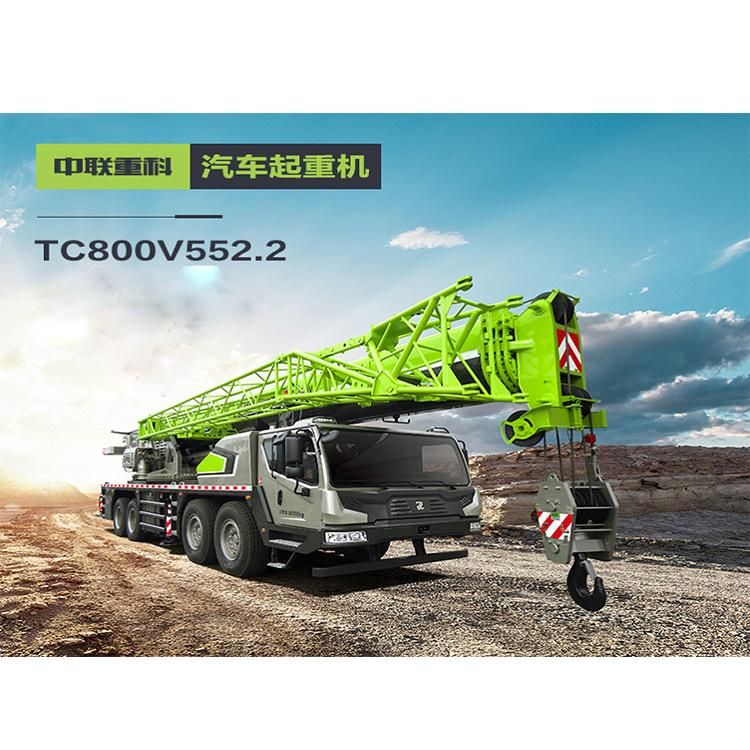 Zoomlion 80t Truck Mobile Crane Ztc800V552.2 in Stock