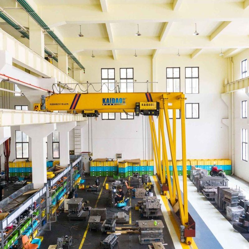 Elk Supply Electric Hoist Liting Overhead Single Beam Bridge Crane